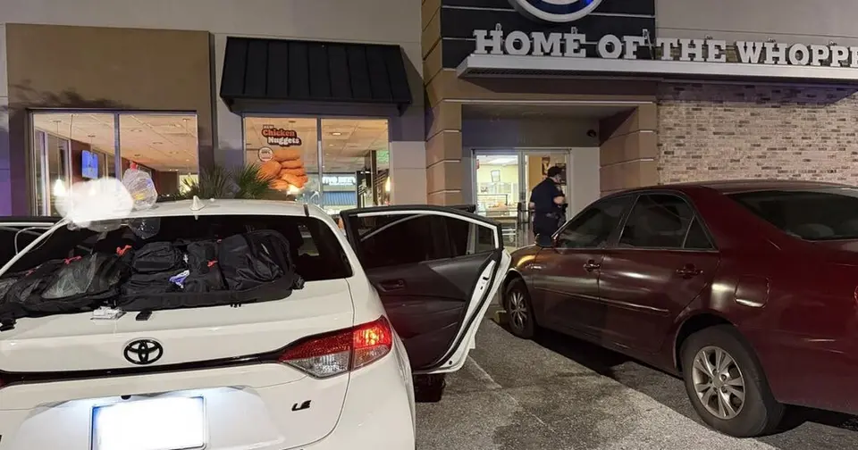 Three-year-old boy shoots himself dead in car at Burger King drive-thru, Bartow
