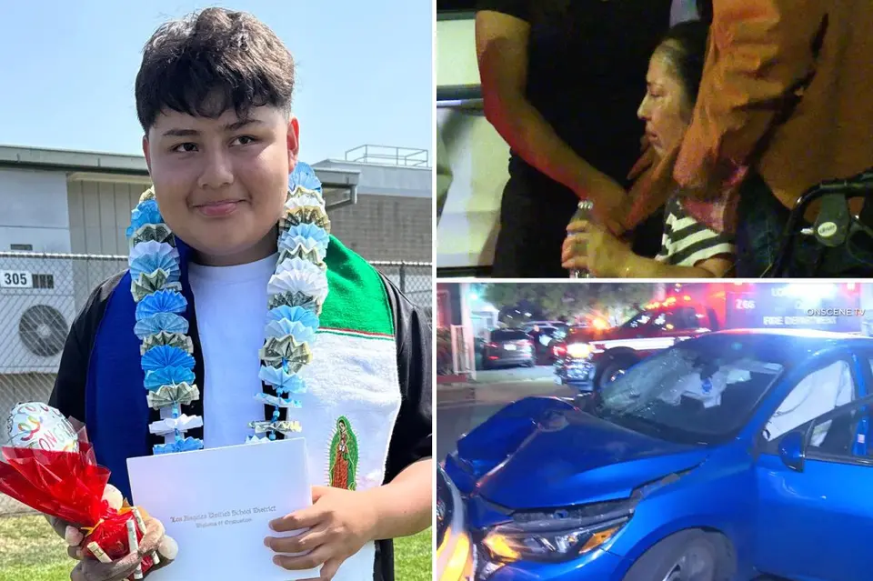 LA Hit-and-Run Kills Teen, 16; Driver Linked to 10 Robberies Still at Large