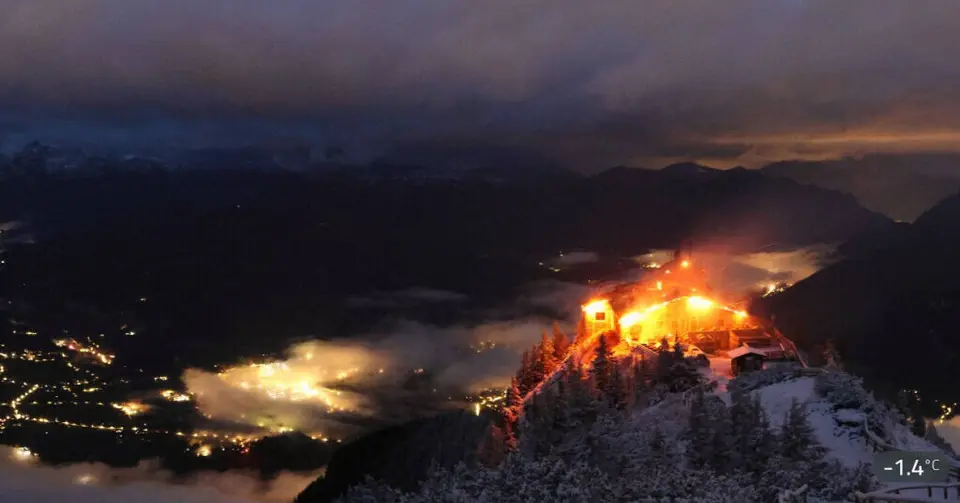 Brand auf Hitlers „Kehlsteinhaus“: Verdächtiger vorläufig festgenommen