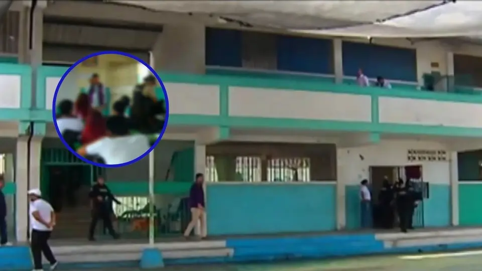 Operativo Plan Escudo en colegio del sur de Guayaquil por amenaza con arma blanca a profesor
