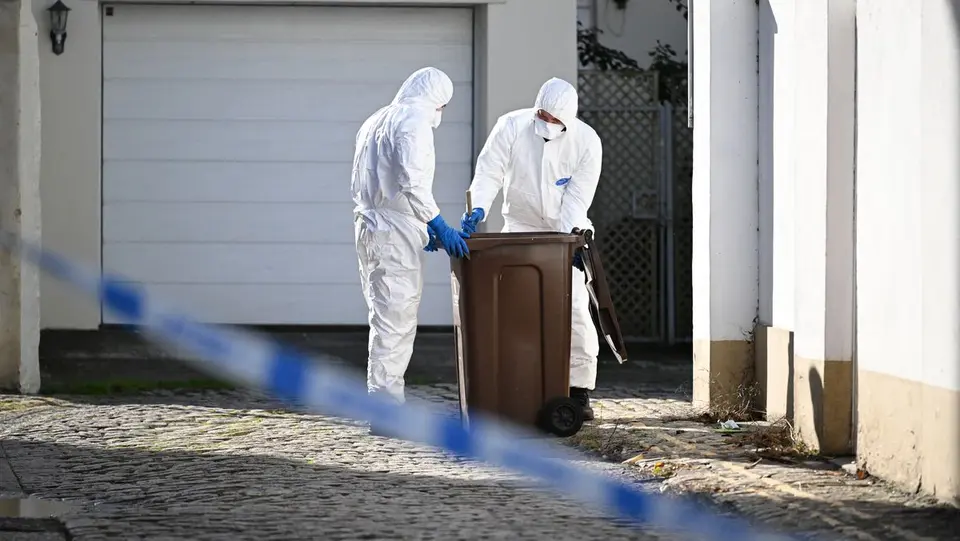 Plymouth murder: man in 30s held after victim found stabbed in wheelie bin