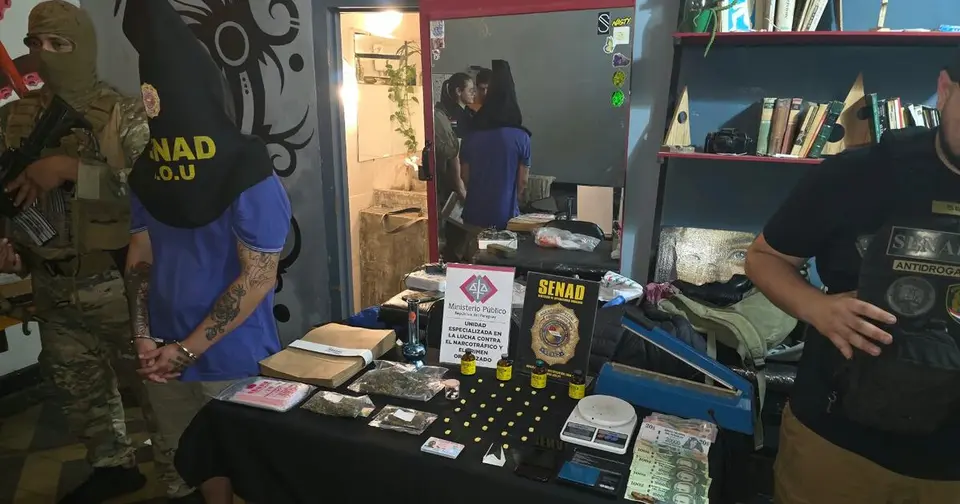 Detienen a microtraficante en Asunción: "espacio creativo" ocultaba drogas por segunda vez