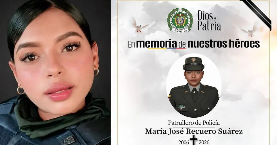 20-year-old police officer dies following robbery in Cali: "She lost her life protecting citizens"