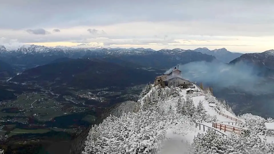 Brand am Kehlsteinhaus erneut ausgebrochen, Deutscher festgenommen