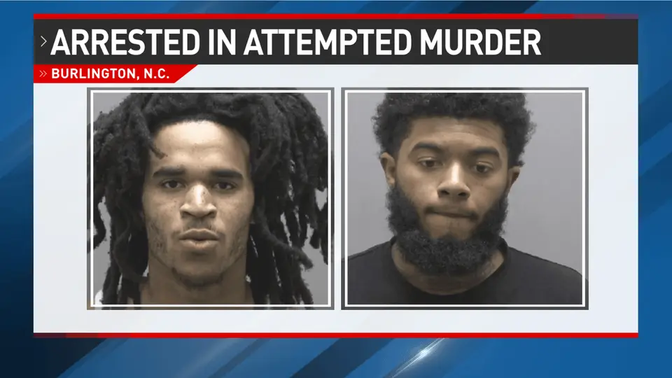 Two Men Arrested in Burlington After Plate Alert Links Vehicle to Charlotte Attempted Murder