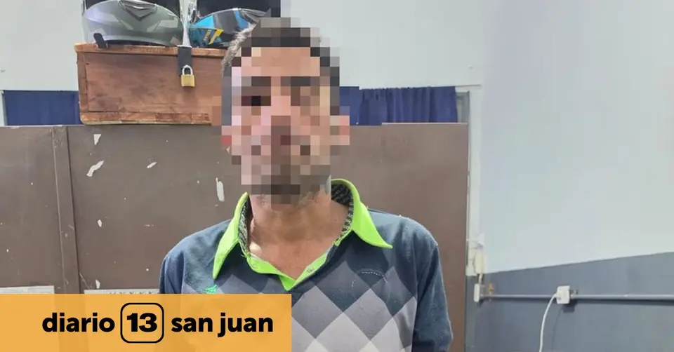 Hombre con orden de captura vigente detenido en la vía pública en Pocito, San Juan
