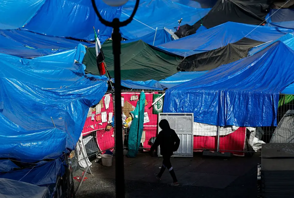 Detenido marroquí de 26 años por agresión sexual en acampada de Puerta del Sol