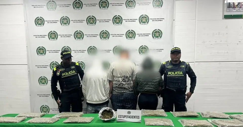 Seis kilos de marihuana hallados en vivienda de Ciudad Bolívar tras voces de auxilio