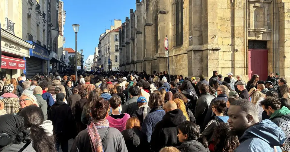 Marche en mémoire de Pengo Bossio Wangi, tué à Trappes