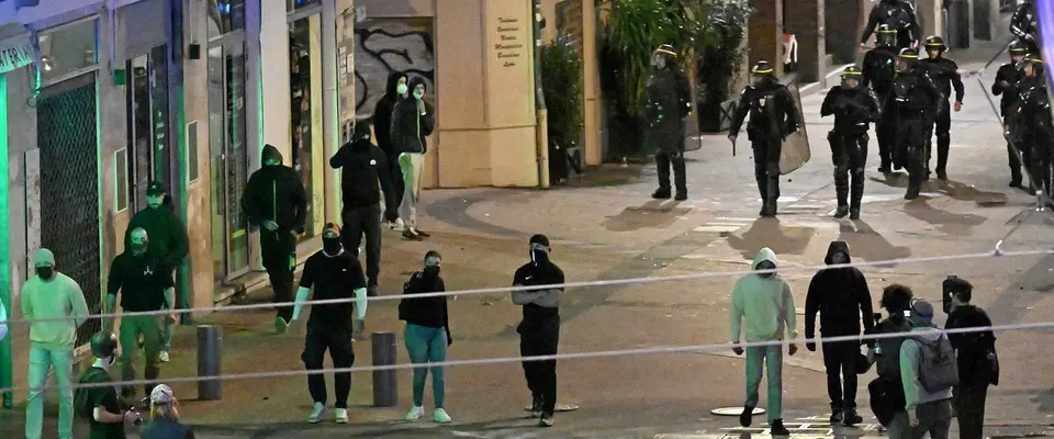 Groupe d'ultradroite déclenche des heurts à Montpellier lors de la manifestation du 24 octobre