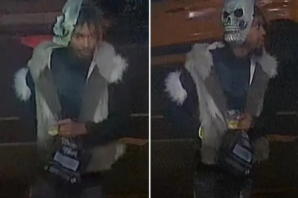 Skull Mask Suspect Stabs Man in NYC's East Village, Still at Large