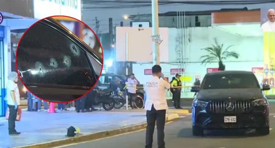Policía retirado y su hijo baleados en persecución en Cercado de Lima