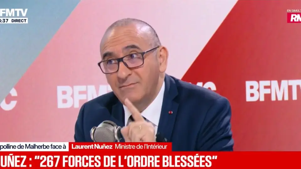 Far-right violence on 24 October: Nuñez denies police protection