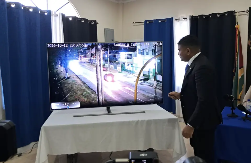 Guyana Police Constable arrested over alleged leak of Kitty shooting surveillance footage