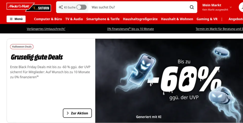 Gefälschte MediaMarkt-Shops im Umlauf – so erkennt man den Betrug