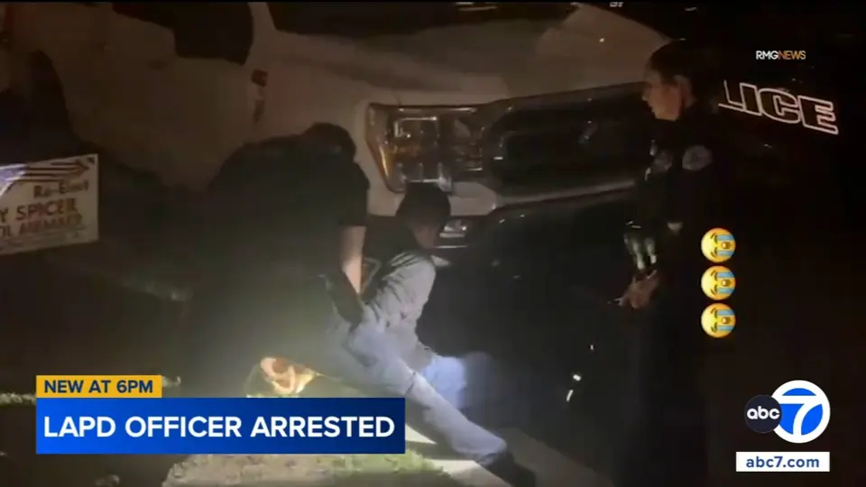 LAPD Officer Arrested in Monrovia for Allegedly Seeking to Meet Minor