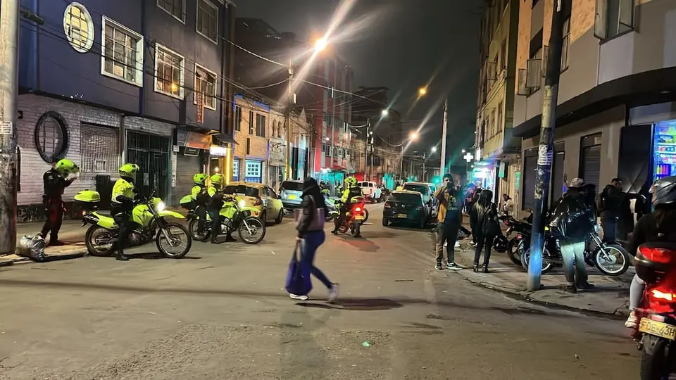 Más de 170 detenidos en megaoperativo policial en el centro de Bogotá
