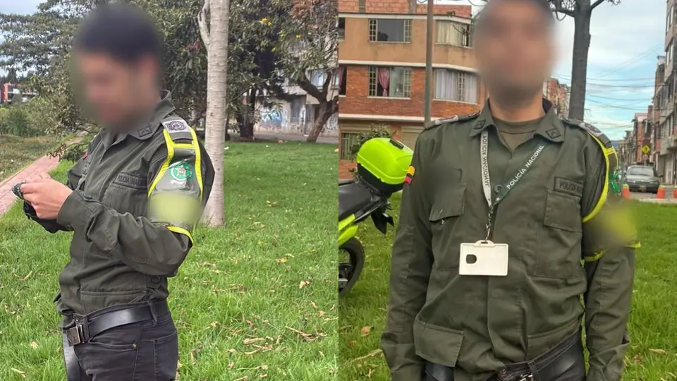 Falso policía capturado en Engativá tras intentar huir por un caño