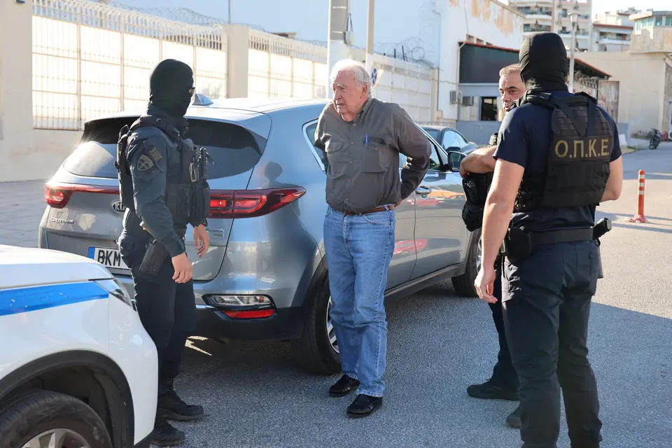 Giotópoulos returned to Korydallos following Court of Cassation decision