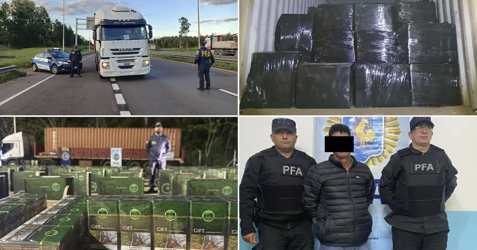 Contrabando de cigarrillos valuado en $428.000 interceptado en Concordia: chofer bajo prisión preventiva