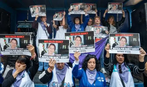 Paro nacional docente por el asesinato de Nancy Godoy, maestra rural de Corrientes