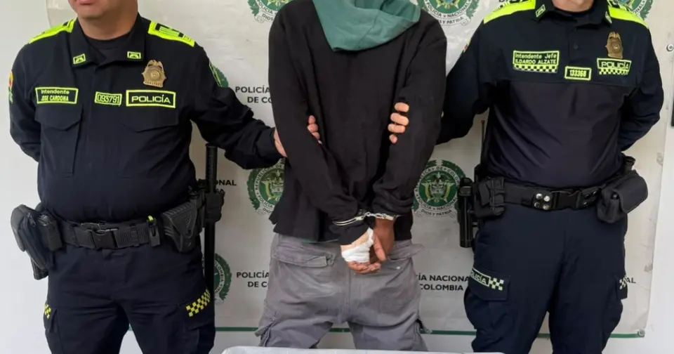 Capturado alias "Santiago" en Salamina con estupefacientes y vínculos a hurtos