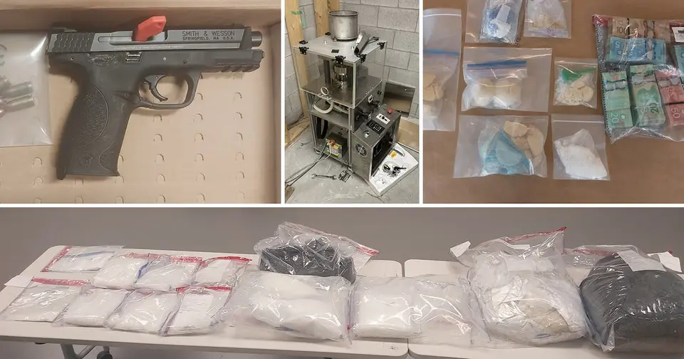 Kingston Police Bust Fentanyl Network, Seize 11kg Meth and Handgun