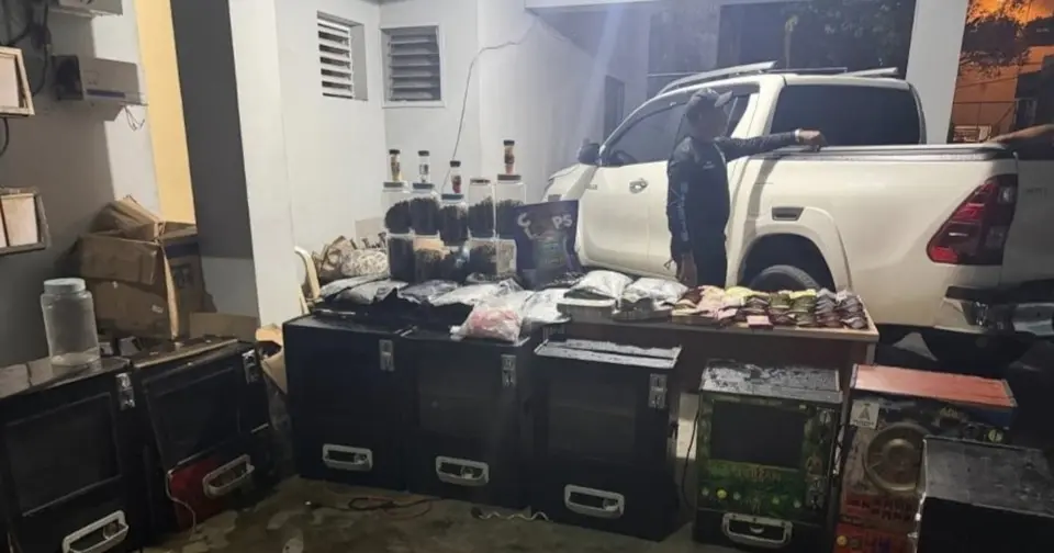 Three arrested and cannabis seized in Capotillo operation, DN