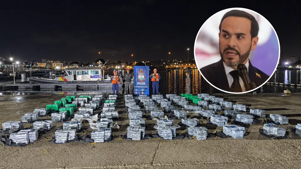 Armada colombiana incauta más de dos toneladas de cocaína en el Caribe con apoyo de EE. UU.
