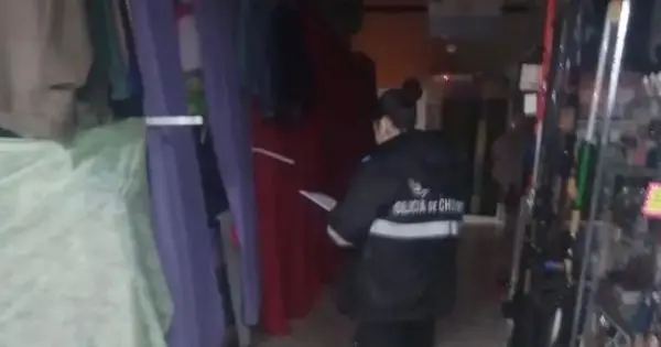 Thief falls from roof of Paseo Florida in Comodoro Rivadavia and is detained