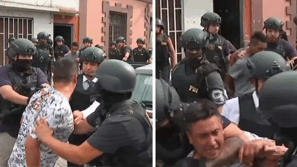 Husband of murdered woman lunged at detained neighbour in Santiago