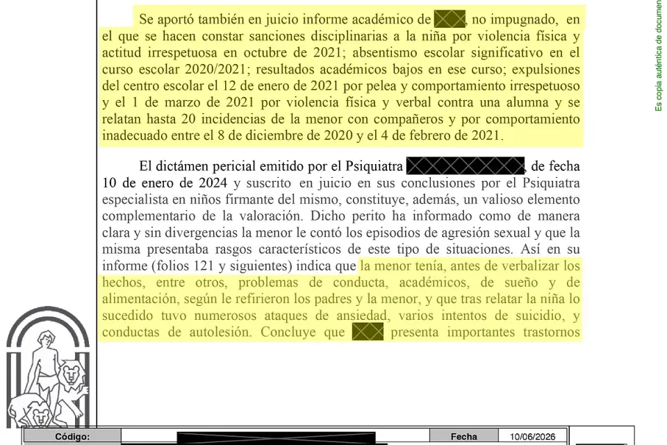 Condenan a 10 años de cárcel a un hombre por violar a una niña de 12 años en Cádiz
