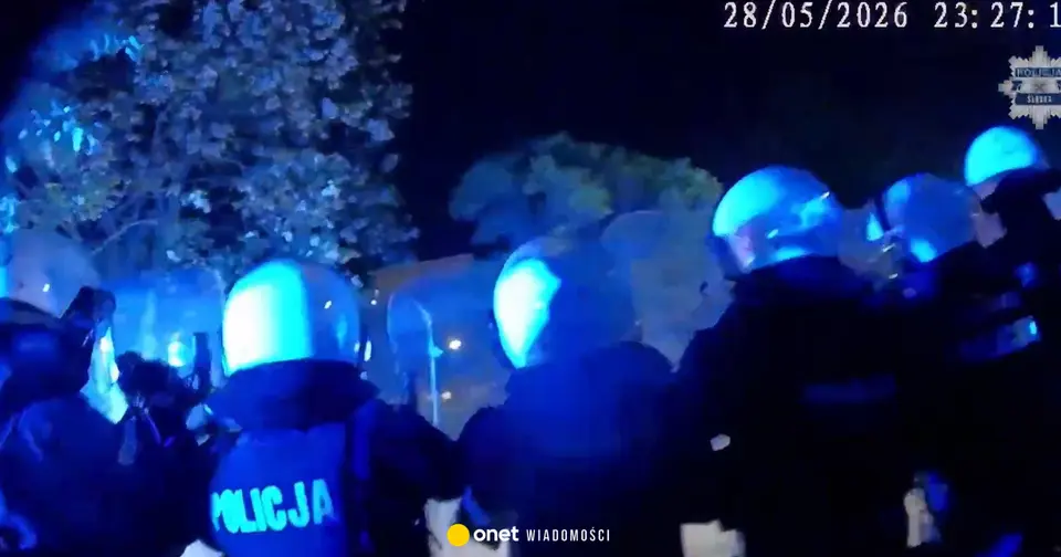 Disturbances at student celebrations in Gliwice. 17-year-old charged with assault on police officer