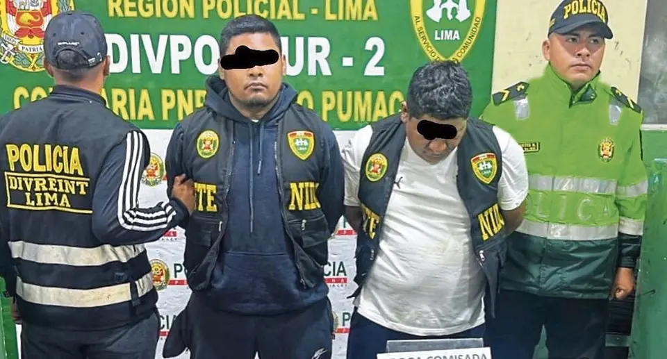 Operativo conjunto desmantela redes de narcotráfico en el sur de Lima