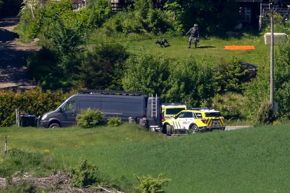 Mann pågrepet med håndgranat etter langvarig politiaksjon i Lågendalen