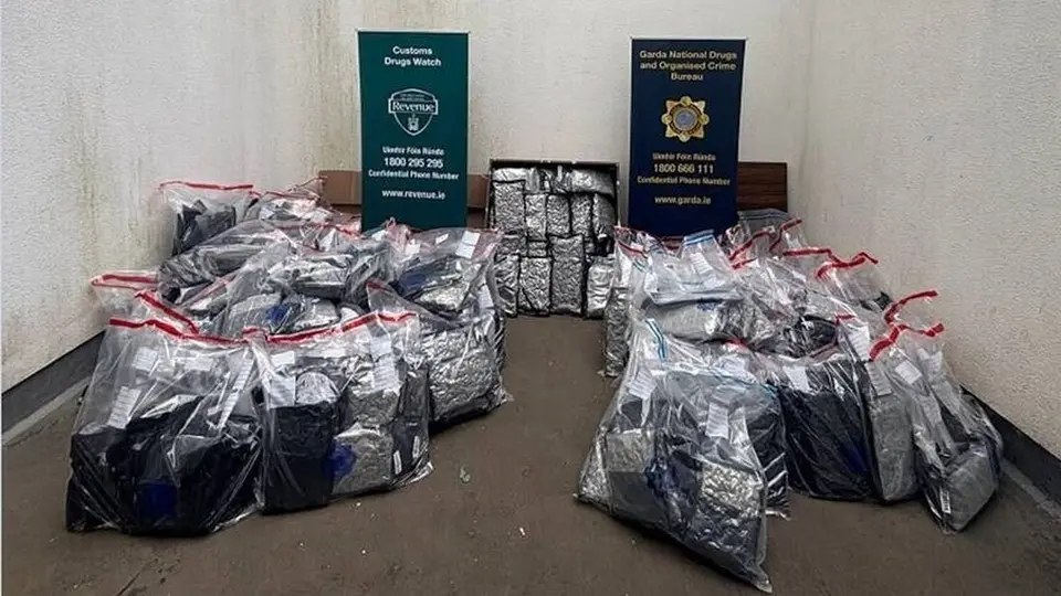 Four charged after €5.1m cannabis seized in furniture consignment from Canada