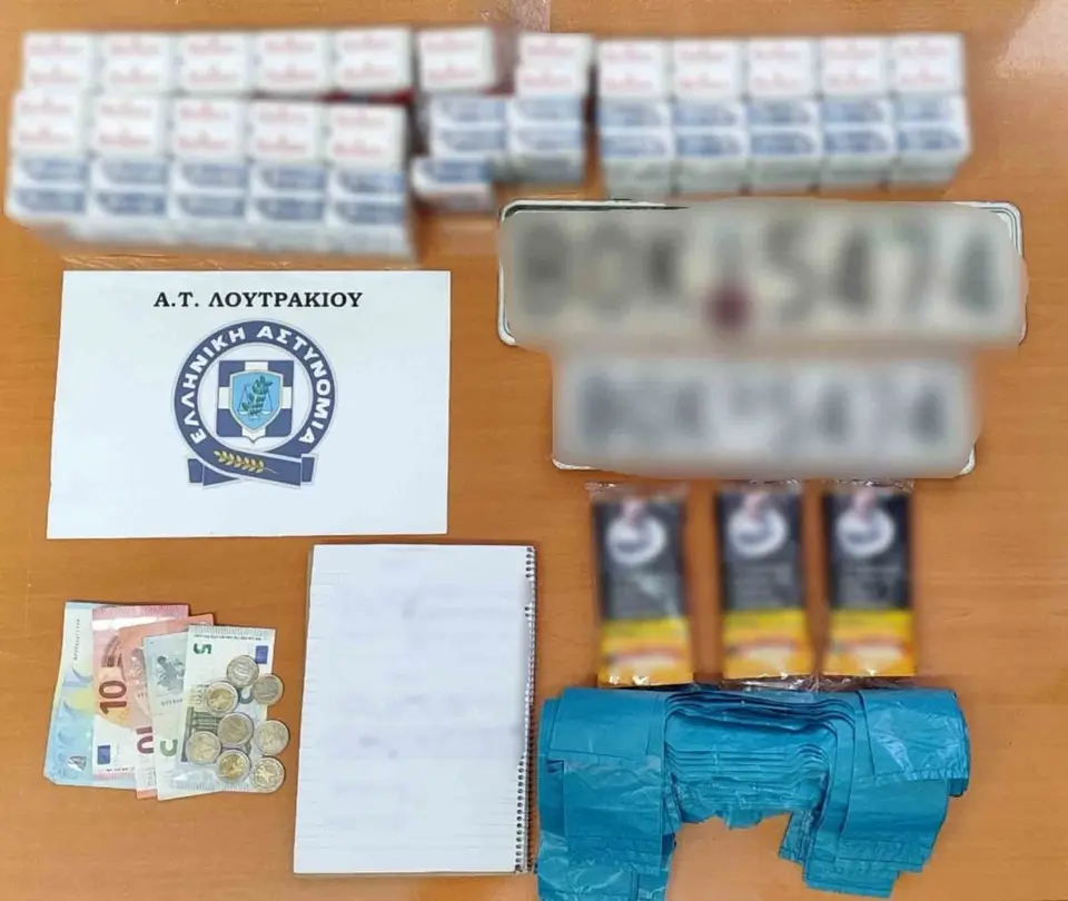 66-year-old arrested in Corinthia for illicit cigarettes and tobacco
