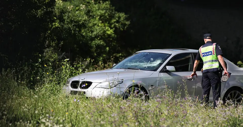 Mladić iz Zagreba bježao policiji u BMW-u, udario službeno vozilo i policajca
