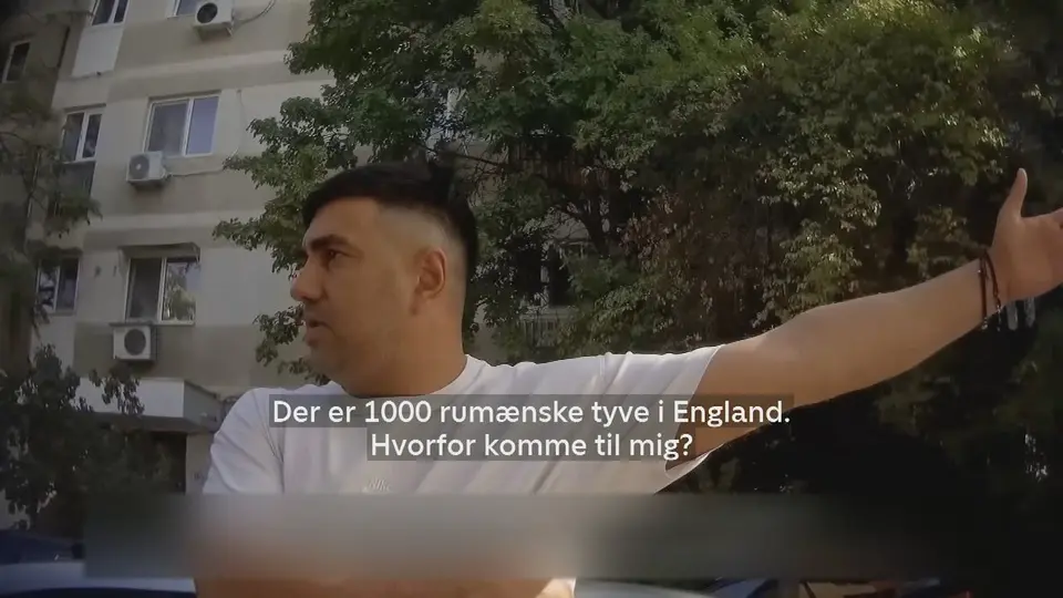 Rumænsk bandeleder anholdt nær Aarhus – havde erkendt tyveri i britisk dokumentar