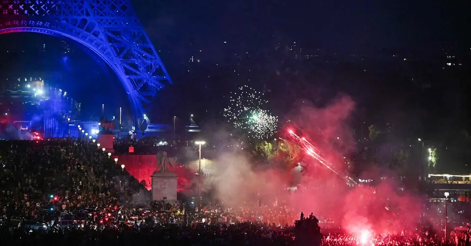 780 people detained in France during violence following PSG's Champions League victory