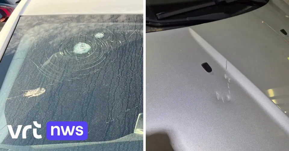 Minor detained after throwing stones at cars in Waregem