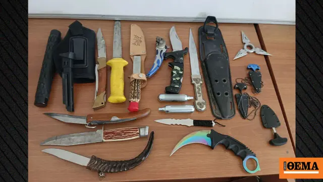 New Erythraea: Call reporting domestic violence uncovered mini arsenal and drugs