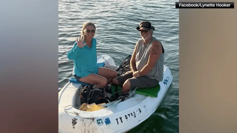Brian Hooker falls overboard while handcuffed by Bahamas police amid wife's disappearance