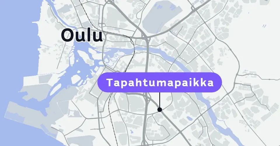 Pyöräilijä puukotti ulkomaalaistaustaista miestä selkään Oulun Kaukovainiolla