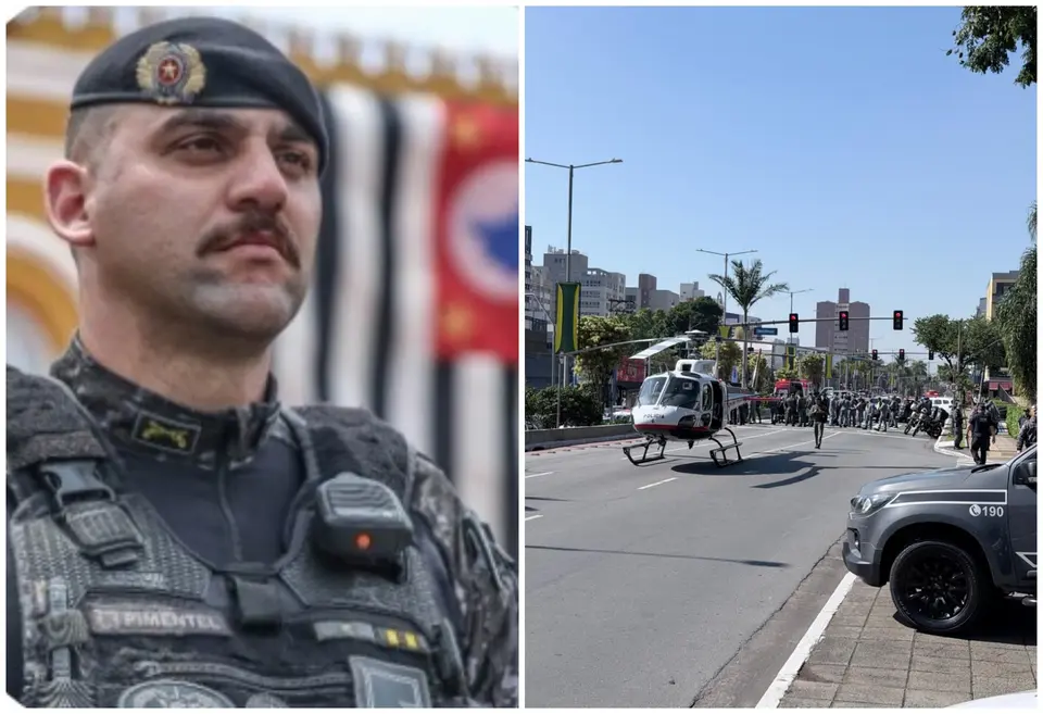 Tenente da Rota baleado na cabeça em São Caetano do Sul: dois presos, atiradores foragidos