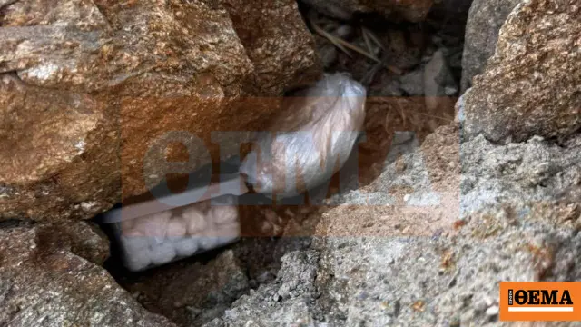 Drug trafficker arrested in Mykonos: Concealed substances found in rocky areas