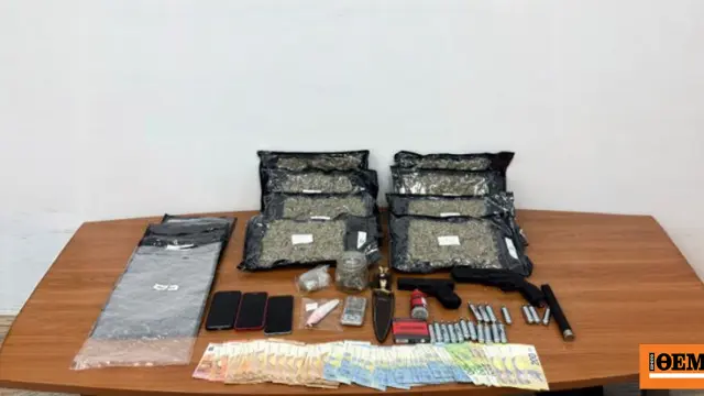 Three arrests for cannabis trafficking in Heraklion, Crete