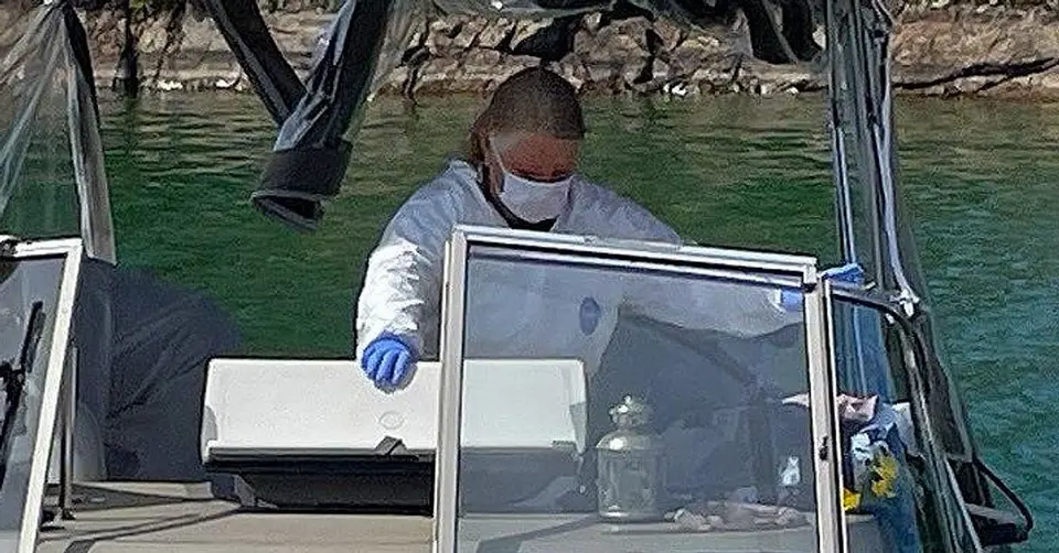 Kvinna släppt efter misstänkt mord på båt i Askersund