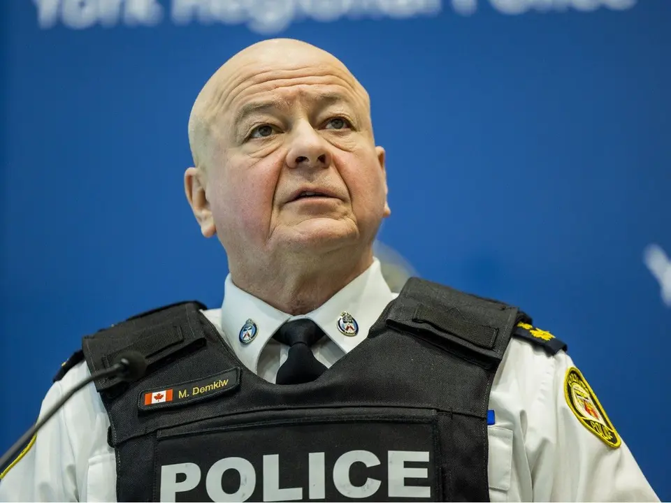 Five more arrested over antisemitic signs at Toronto March protest, 30 hate charges laid since Oct. 7
