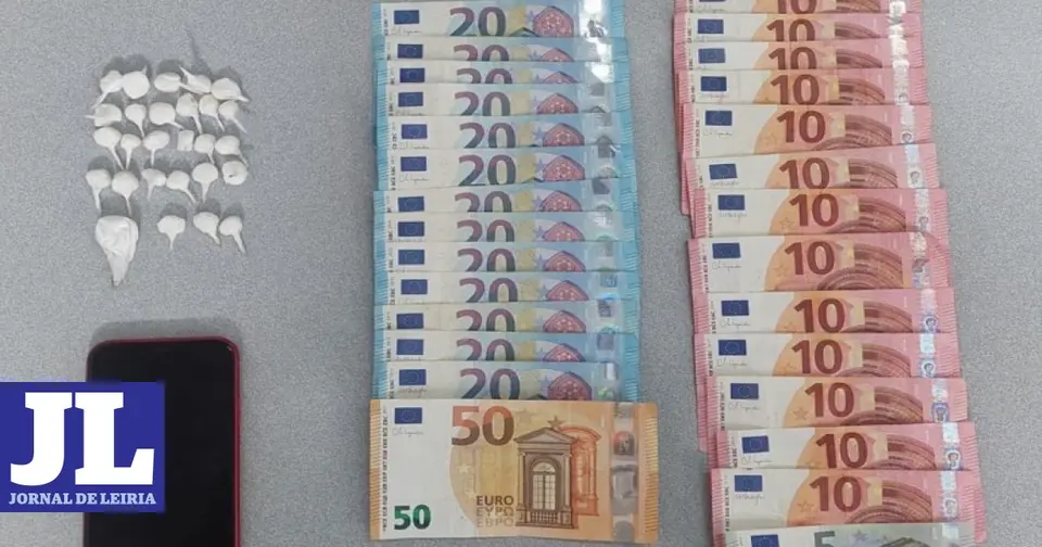 Homem de 28 anos detido com 27 doses de cocaína em Óbidos pela GNR